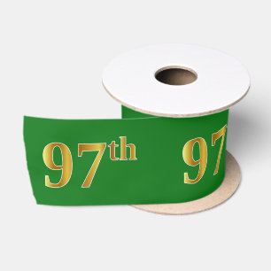 Imitate/Imitation Gold "97." Veranstaltungsnummer Satinband