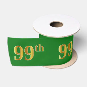 Imitate/Imitation Gold "99." Veranstaltungsnummer Satinband