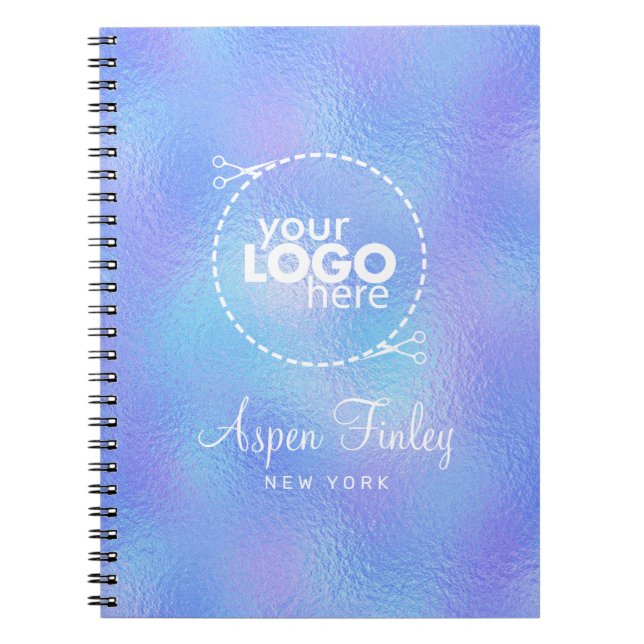 Imitate Iridescent Found Logo-Notebook Notizblock (Vorderseite)