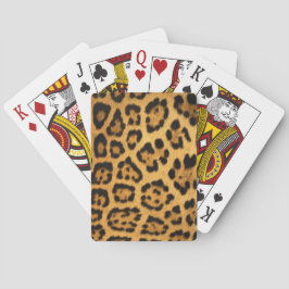 Imitate Jaguar Skin Spielkarten