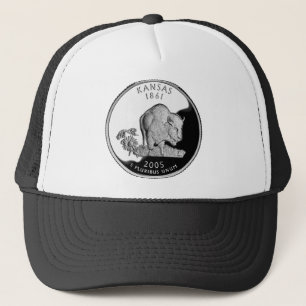 Imitate Kansas Staat Quarter Truckerkappe