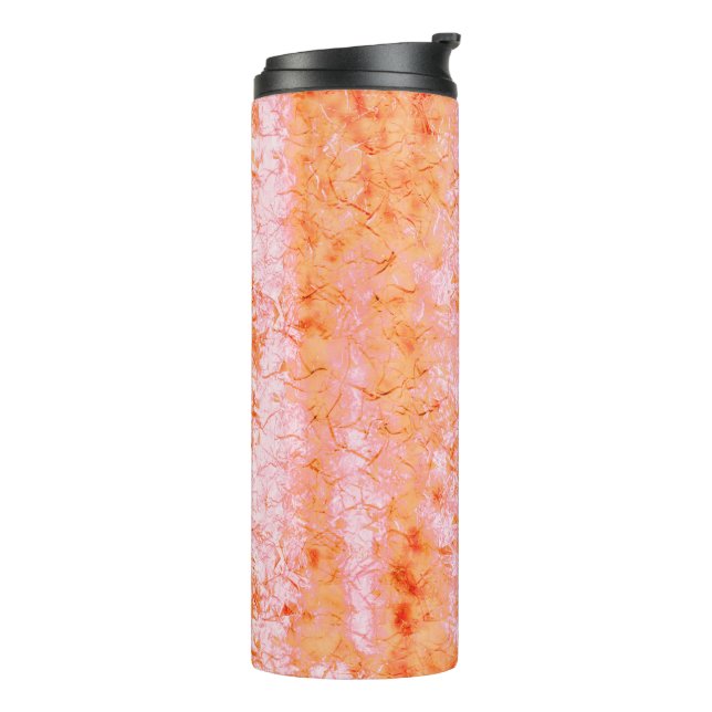 Imitate Lachsleder, weißlich Thermosbecher (Nach links gedreht)