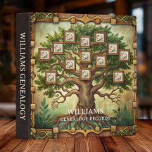 Imitate Leather Familienbaum Genealogie Binder