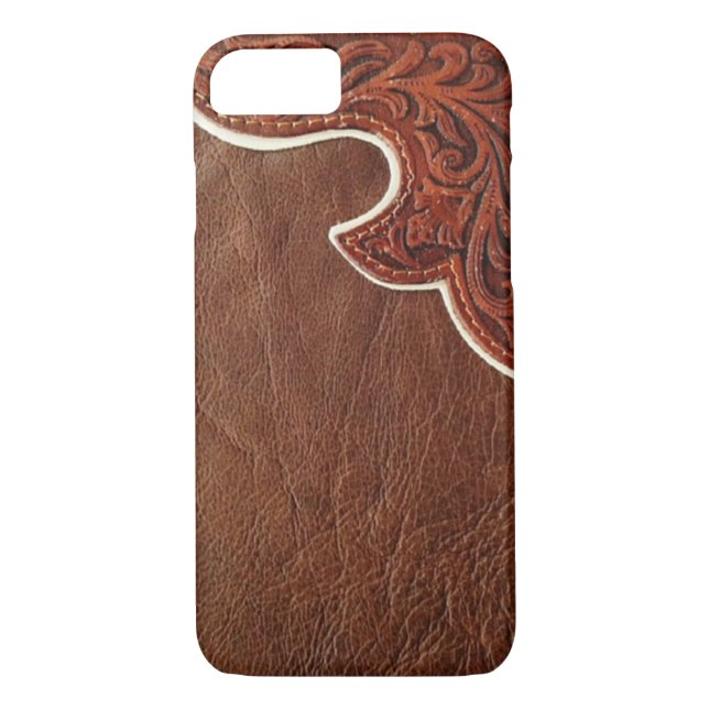 Imitate Leather Western Style iPhone 7 FALL Case-Mate iPhone Hülle (Rückseite)