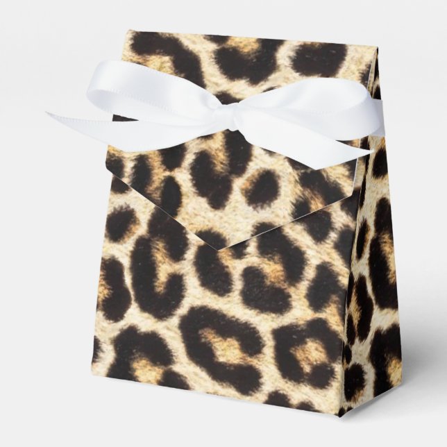 Imitate Leopard Fur Hübsch Geschenkschachtel (Vorderseite)