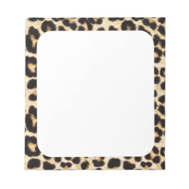 Imitate Leopard Fur Notizblock