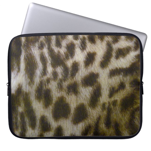 Imitate Leopard Laptop Sleeve (Vorderseite)