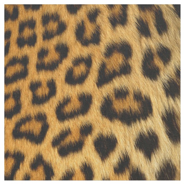 Imitate Leopard Spots Pelz Stoff (Nahaufnahme)