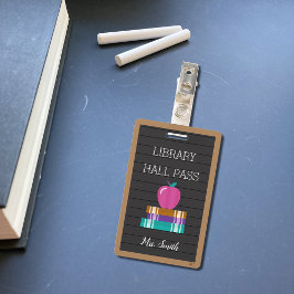 Imitate Letter Board Books & Apple Library Hall Pa Ausweis
