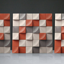 Imitate Linderung Glasierte Minimalistische Illusi Fliese