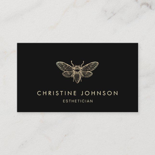 Imitate Logo für das Design von Goldfolie Visitenkarte (Vorderseite)