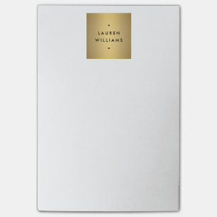 Imitate Logo für Goldene Namen Post-it Klebezettel