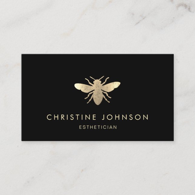 Imitate Logo für Goldfolie Visitenkarte (Vorderseite)