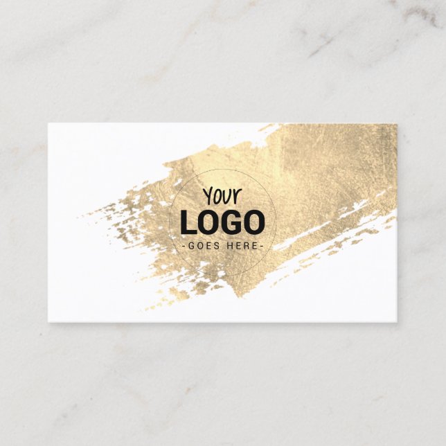 Imitate - Logo für Goldlackierung Visitenkarte (Vorderseite)