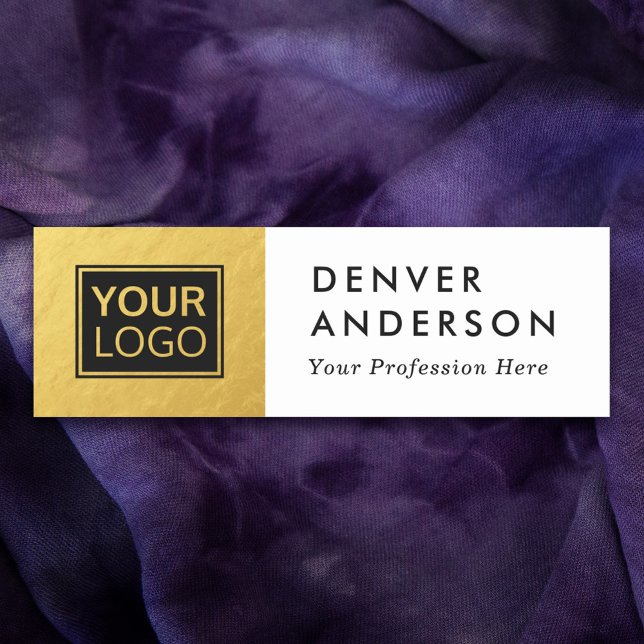 Imitate Logo, Name und Titel Namensschild (Von Creator hochgeladen)