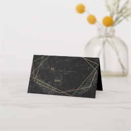 Imitate Marble Geometrische Platzkarte