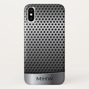 Imitate Metal Texture kundenspezifische Monogramm  title_seo2