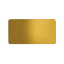 Imitate Metalic Gold Lable