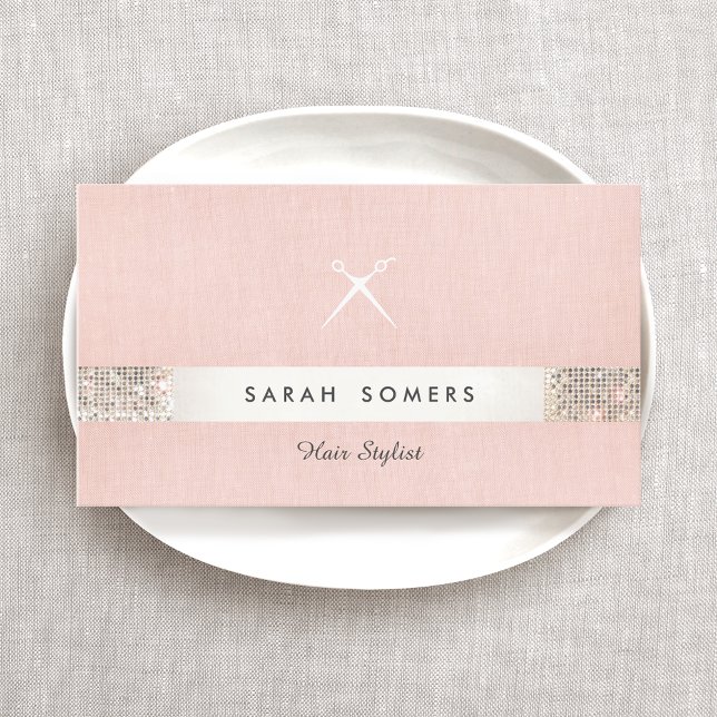 Imitate mit den haarsträubenden Scheren-Logos Sequ Visitenkarte (Von Creator hochgeladen)