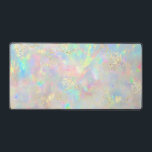 Imitate mit Feueropal, grober Glitzer Schreibtischunterlage<br><div class="desc">Opal inspiriert Design-Schreibtischmatte</div>
