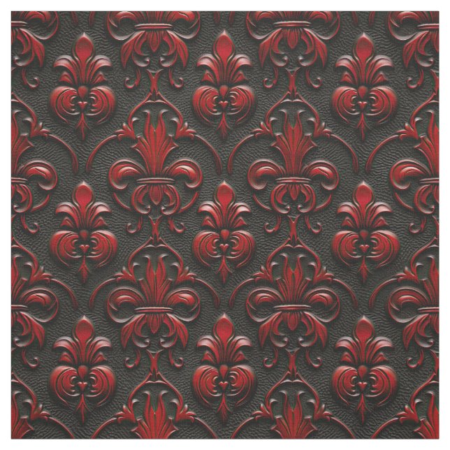 Imitate mit Rot und Schwarz Stoff (Muster)