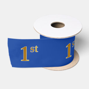 Imitate/Nachahmung Gold "1." Veranstaltungsnummer Satinband