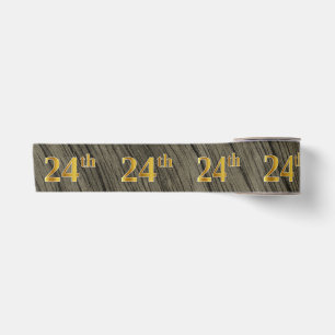 Imitate/Nachahmung Gold "24." Veranstaltungsnummer Satinband