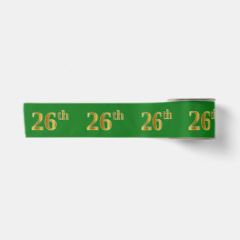 Imitate/Nachahmung Gold "26." Veranstaltungsnummer Satinband
