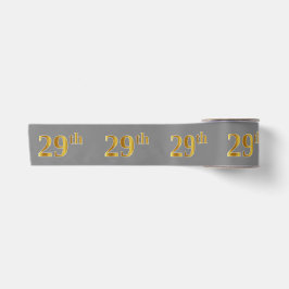 Imitate/Nachahmung Gold "29." Veranstaltungsnummer Satinband