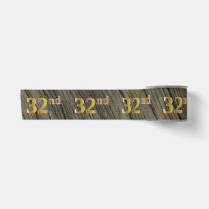 Imitate/Nachahmung Gold "32." Veranstaltungsnummer Satinband