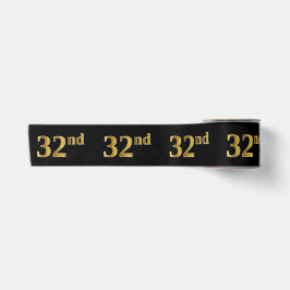 Imitate/Nachahmung Gold "32." Veranstaltungsnummer Satinband
