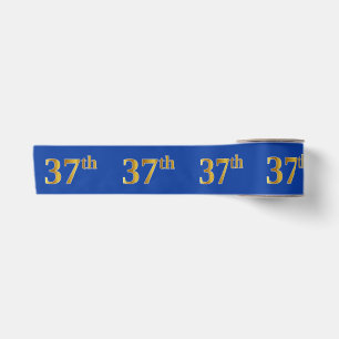 Imitate/Nachahmung Gold "37." Veranstaltungsnummer Satinband