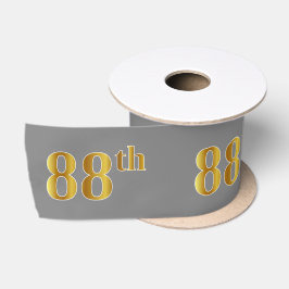 Imitate/Nachahmung Gold "88." Veranstaltungsnummer Satinband