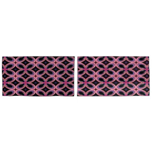 Imitate Neon Pink Blume Power Kissenbezug