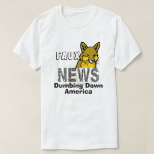 IMITATE NEWS Dummy Down America T-Shirt
