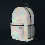 Imitate Opal inspiriert Textur Bedruckter Rucksack<br><div class="desc">opal inspiriert Backpack</div>