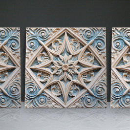 Imitate Relief Floral marokkanischen Tile Wohngest Fliese