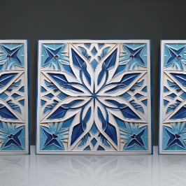 Imitate Relief Floral marokkanischen Tile Wohngest Fliese