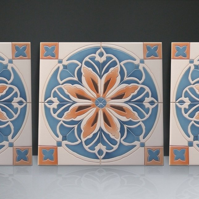 Imitate Relief Floral marokkanischen Tile Wohngest Fliese (Von Creator hochgeladen)
