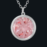 Imitate rosa diamantbedruckte silberplattierte Hal Versilberte Kette<br><div class="desc">I DO Collection</div>