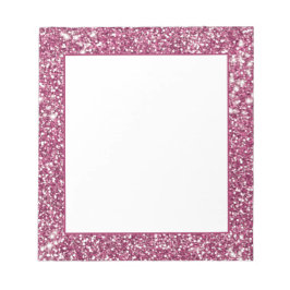 Imitate Rosa Glitzer Textur Look like Graphic Notizblock