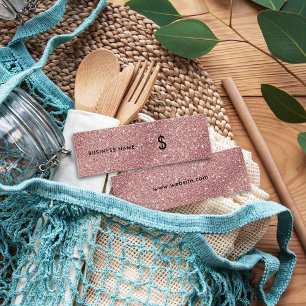 Imitate Rose Gold Glitzer Stilvoll Luxus Preis Tag