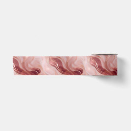 Imitate Rose Gold und Glitzer marmoriert Satinband