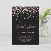 Imitate Rose Goldenes Foil Confetti Brautparty