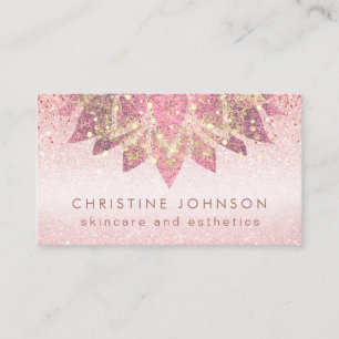 Imitate Rose Goldfolie Dekoration Skinpflege und Ä Visitenkarte