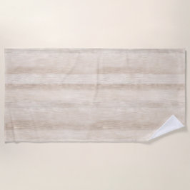 Imitate Rustikales Cremeholz Strandtuch