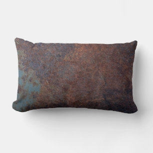 Imitate Rusty Metallwerfen Kissen