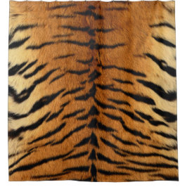 Imitate Siberischer Tiger-Skin-Duschvorhang Duschvorhang