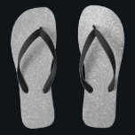 Imitate Silber-Glitzer-Printbild Strand Flip Flops<br><div class="desc">Imitate Schwarz-Silber-Glitzer drucken Bild Strand flip Flops. Coole Sandalen mit goldenem Design. Anpassbare Hintergrundfarben. Machen Sie sich für den Sommer Ihre eigenen, neuen Flipflop-Slippers. Trendy Surf Accessoires für Damen und Jugendliche. Glamouröse funkelnd Glitzern und seidig glänzende Glimmer. Auch für Braut und Bräutigam, Hochzeitsmädchen oder Gäste im Party der gehobenen Hochzeit...</div>