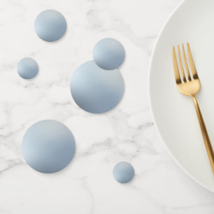 Imitate Silver Elegant Blank Modern Template Custo Konfetti